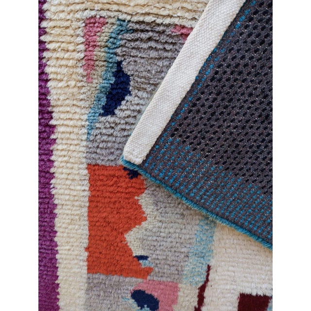 Saporiti Italia Vintage Italian Razionalismi Rug, 1990s For Sale - Image 4 of 15