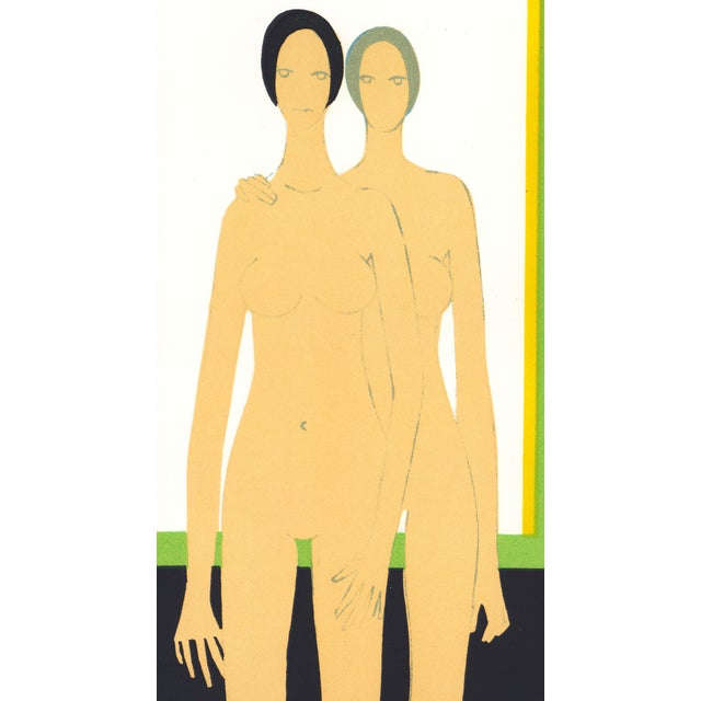 Original 1974 lithograph by André Minaux from the monograph "André Minaux Lithographer", printed in Paris by Mourlot....