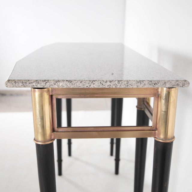Vintage Neoclassical Console Table, 1970s For Sale - Image 10 of 18