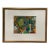 Listed John Schwab Original Abstract Oil Pastel Painting Cubism MCM For Sale