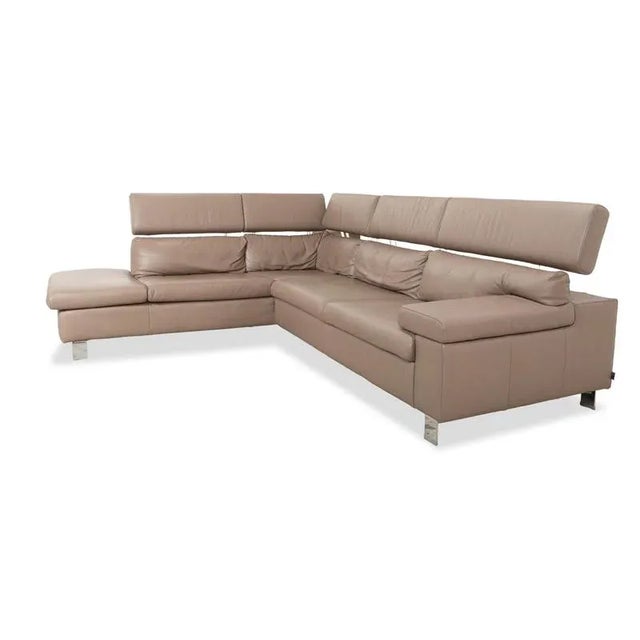 Modern Dream Star Corner Sofa in Leather from Ewald Schillig For Sale - Image 3 of 14