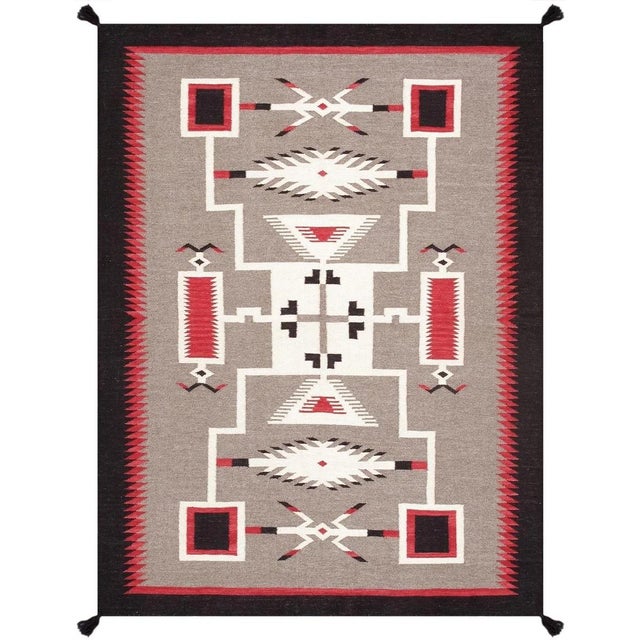 Traditional Tuscany Wool Mocha Area Rug, 4' 0'' X 5'10'' For Sale - Image 3 of 3