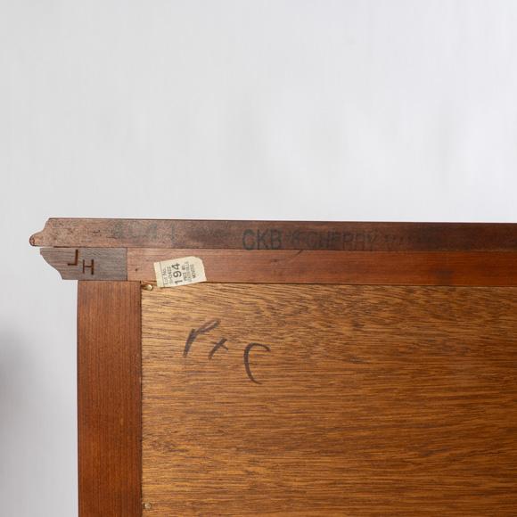 Brown Vintage Stickley Cherry Queen Anne Style Sideboard For Sale - Image 8 of 12