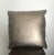 Bring some glamour to your decor with this beautiful pillow! - vegan / faux leather material - antique gold color - piping...
