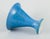 1940s Trumpet-Shaped Turquoise Glazed Ceramic Vase from Kähler, Denmark, 1940s For Sale - Image 5 of 8