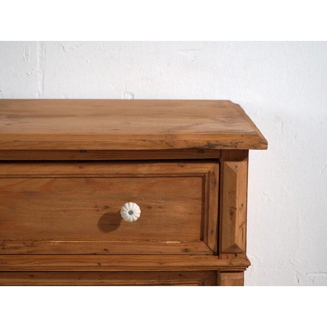 Antique Pine Chest of Drawers For Sale - Image 6 of 12