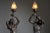 Large Sculptural Male and Female Lamps in Bronze, 1920s, Set of 2 For Sale - Image 3 of 12