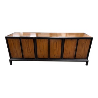 Mid 20th Century Mid Century John Stuart Walnut Credenza For Sale