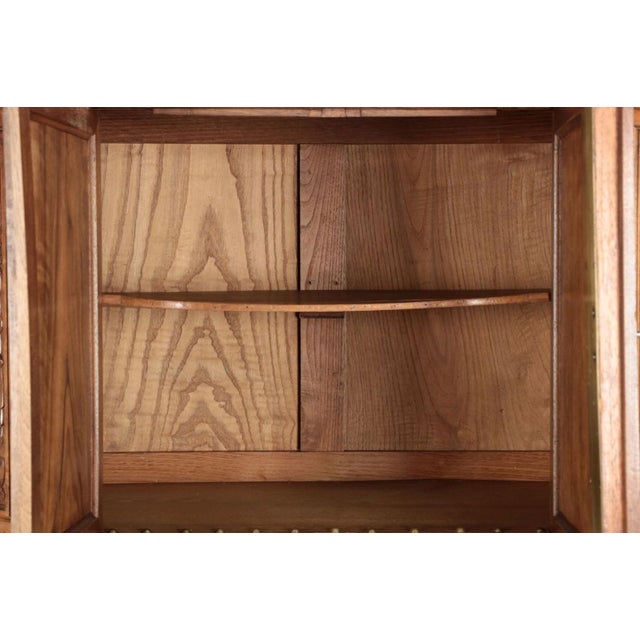 French Gothic Revival Carved Walnut Cupboard, Circa 1880 For Sale - Image 15 of 18