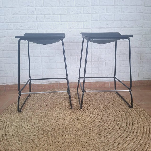 Postmodern Set of Last Minute Middle Stool by Patricia Urquiola for Viccarbe For Sale - Image 3 of 12