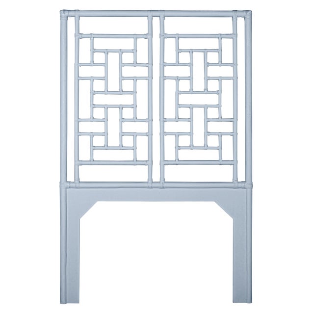 Coastal Ohana Platform Bed Twin, Light Blue For Sale - Image 3 of 6