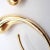 1980s 1980s Pair of Tiffany & Co. Elsa Peretti Yellow Gold Teardrop Hoop Earrings For Sale - Image 5 of 9