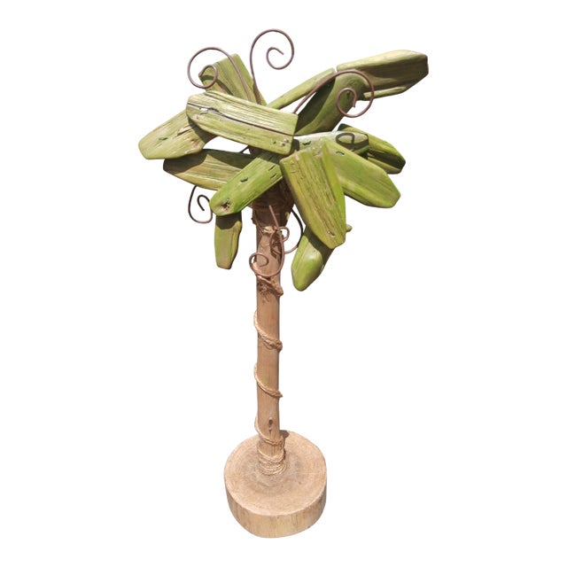 Vintage Folk Art Palm Tree For Sale