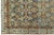 Blue Antique Oriental Runner - Hand-Knotted Wool Muted Blue & Rust Oushak Style 3x13 For Sale - Image 8 of 9