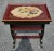 Vintage Crackle Painted Two-Tier Strecher Side Table For Sale - Image 4 of 6