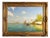 Albert Ferdinand Duprat, View of the Venetian Lagoon, Oil on Canvas For Sale