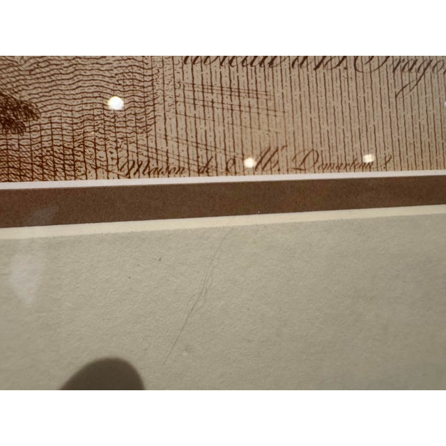 A beautifully romantic 19th century engraving after Jean-Honoré Fragonard, titled Le Serment d’Amour or The Oath of Love....