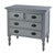 Easterbrook 31.5 in. W Rectangular Wood 4 Drawer Accent Chest, Gray Finish For Sale - Image 9 of 9