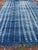 Mid 20th Century Vintage African Faded Indigo Denim Shibori Mudcloth 58”l X 39”w Textile | No.157 For Sale - Image 5 of 6