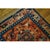 1900s Antique Hand Knotted Floral Medallion Wool Square Yellow Rug For Sale - Image 4 of 5