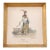 Antique French Hand-Colored Lithograph of Chinese Opera Actor, C. 1840–1865 For Sale