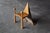 Modernist Wood and Stone Armchair, France, 1970s For Sale - Image 10 of 10