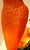 Orange Rare Original Tiffin Art Deco Glass Parrot Table Lamp Circa 1930s For Sale - Image 8 of 13