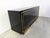 Vintage Black Lacquered and Brass Sideboard, 1980s For Sale - Image 12 of 14