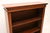 Brown Antique Victorian Open Bookcase in Walnut, 1870 For Sale - Image 8 of 10