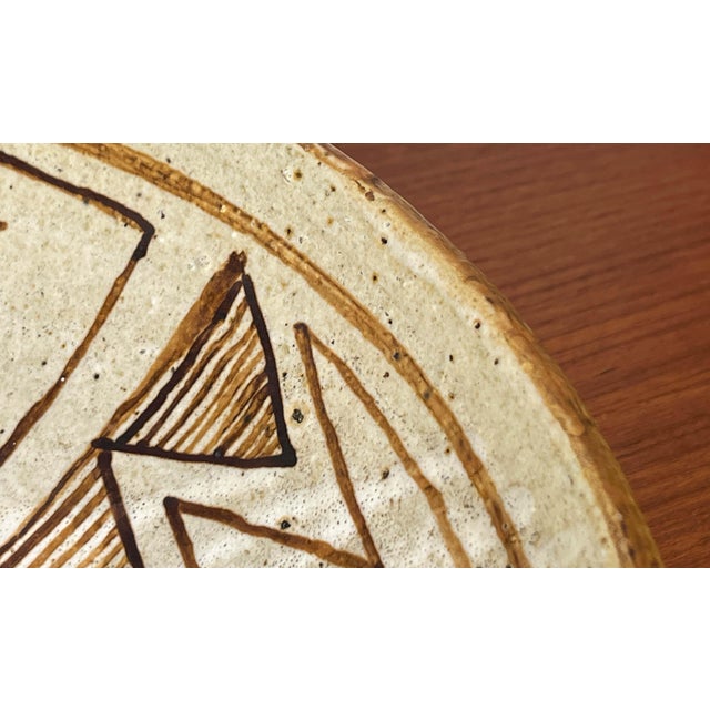 Large Mid-Century Modern Danish Studio Pottery Bowl from Kirsten Winther Johannsen, 1960s For Sale - Image 11 of 18