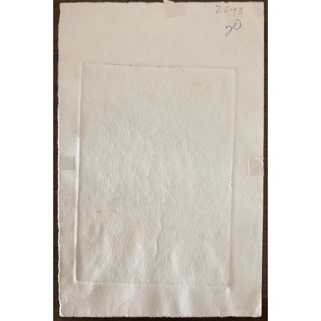 Boris Deutsch, Shtetl Village Doodka Player Judaica Jewish California Modernist Artist Etching, 1970 For Sale In Miami - Image 6 of 7