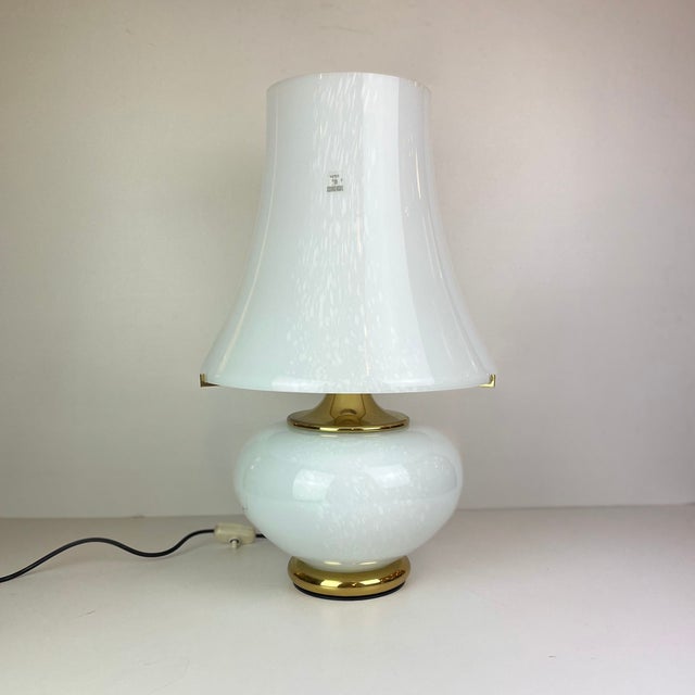 Vintage Murano Table Lamp by F. Fabbian, 1970 For Sale - Image 12 of 18