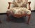 Brown English Carved and Upholstered Arm Chairs & Bolt of Fabric - a Pair For Sale - Image 8 of 9