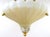 Elegant Lenox Quoizel Scalloped Shell Inspired Brass Accent Pendant Chandelier For Sale - Image 9 of 18