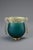 Japanese Green Art Glass Vase by Kuniaki Kuroki, 1990s For Sale - Image 10 of 13