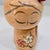 Late 20th Century Vintage Hand-Painted Japanese Kokeshi Doll With Blossoms For Sale - Image 5 of 8