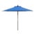 Cannes 9ft Wooden Outdoor Umbrella - Pacific Blue For Sale