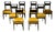 Biedermeier Dining Chairs, Early 19th Century, Set of 8 For Sale