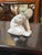 Off-white Vicente Martínez for Lladró Little Girl With Slippers Porcelain Figurine, Signed For Sale - Image 8 of 12