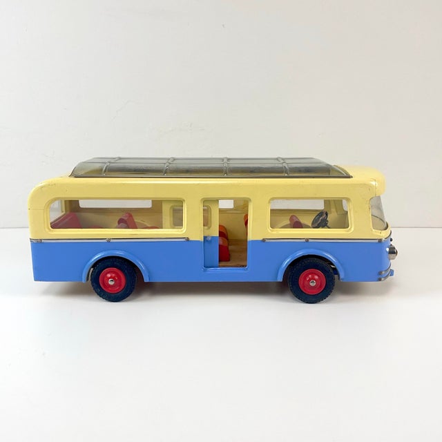 Wooden Toy Bus from Hedo, Germany, 1950s For Sale - Image 6 of 18
