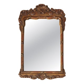 George III Chippendale Style Wall Mirror For Sale