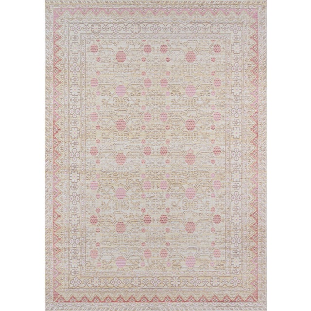 Momeni Isabella Nirav Pink 7'10" X 10'6" Area Rug For Sale