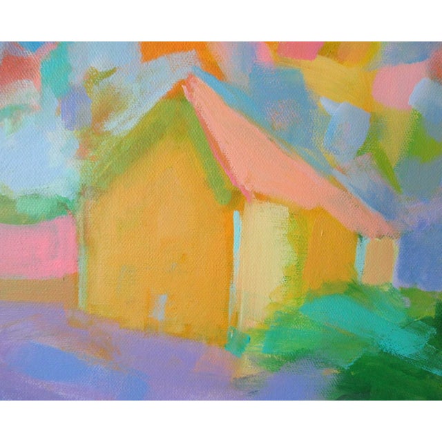 Anne Carrozza Remick Yellow House by Anne Carrozza Remick For Sale - Image 4 of 7