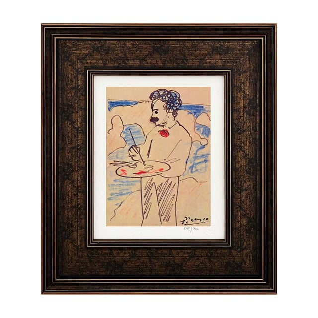 Artist: Pablo Picasso Country: Spain Title: Le peintre Medium: Giclees Marks: Limited Edition numbered, not signed Paper:...