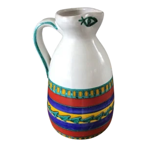 1960s Midcentury Modern Italian Pitcher Made by DeSimone