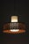 1960s Pedant Lamp in Opal Glass with Braided Rattan from Doria, Germany, 1960s For Sale - Image 5 of 12