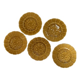 Dessert Plates from Sarreguemines, Set of 5 For Sale