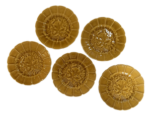 Dessert Plates from Sarreguemines, Set of 5