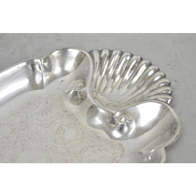 Vintage Fb Rogers English Regency Style Silver Plated Candy Trinket Dish For Sale In Philadelphia - Image 6 of 10