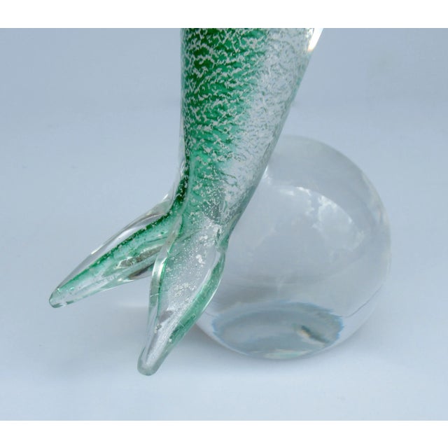 C.1970's Italian Hand-Blown Large Alfredo Barbini Murano